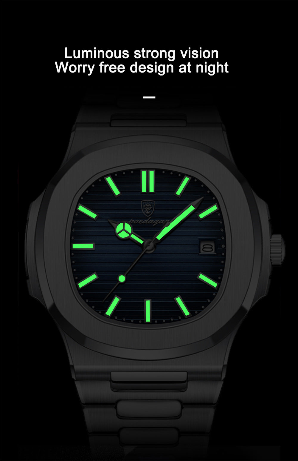Swiss Brand Waterproof Luminous Men's Watch Ultra-Thin Quartz Watch