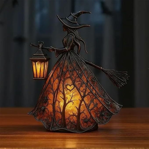 Halloween Witch Table Lamp
